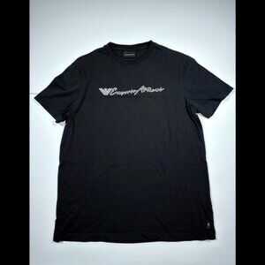 Emporio Armani T-Shirt Black - Size X Large - 100% Authentic